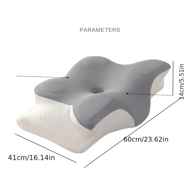 Oreiller à mémoire de forme cervical (16)