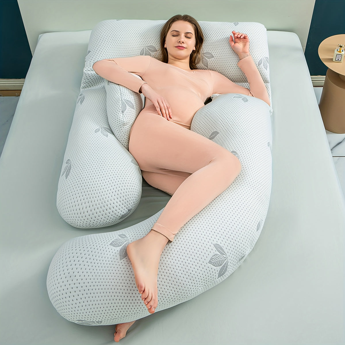 Traversin : Traversin de grossesse ergonomique