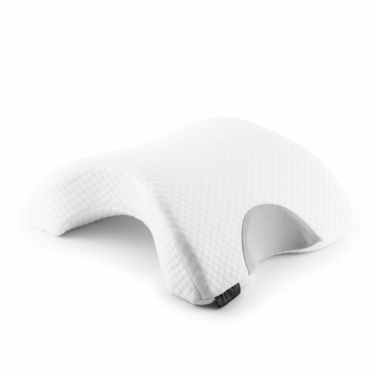 Oreiller à mémoire de forme ergonomique, mise en situation