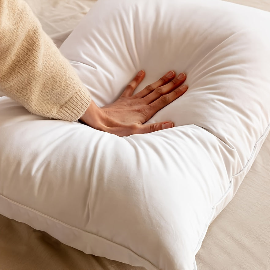 Oreiller en plume, 50 × 91 cm, fermeté souple