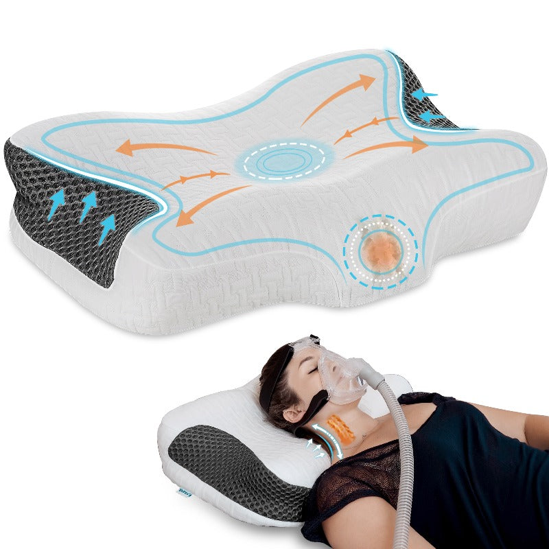 Oreiller à mémoire de forme cervical (18), présentation du produit