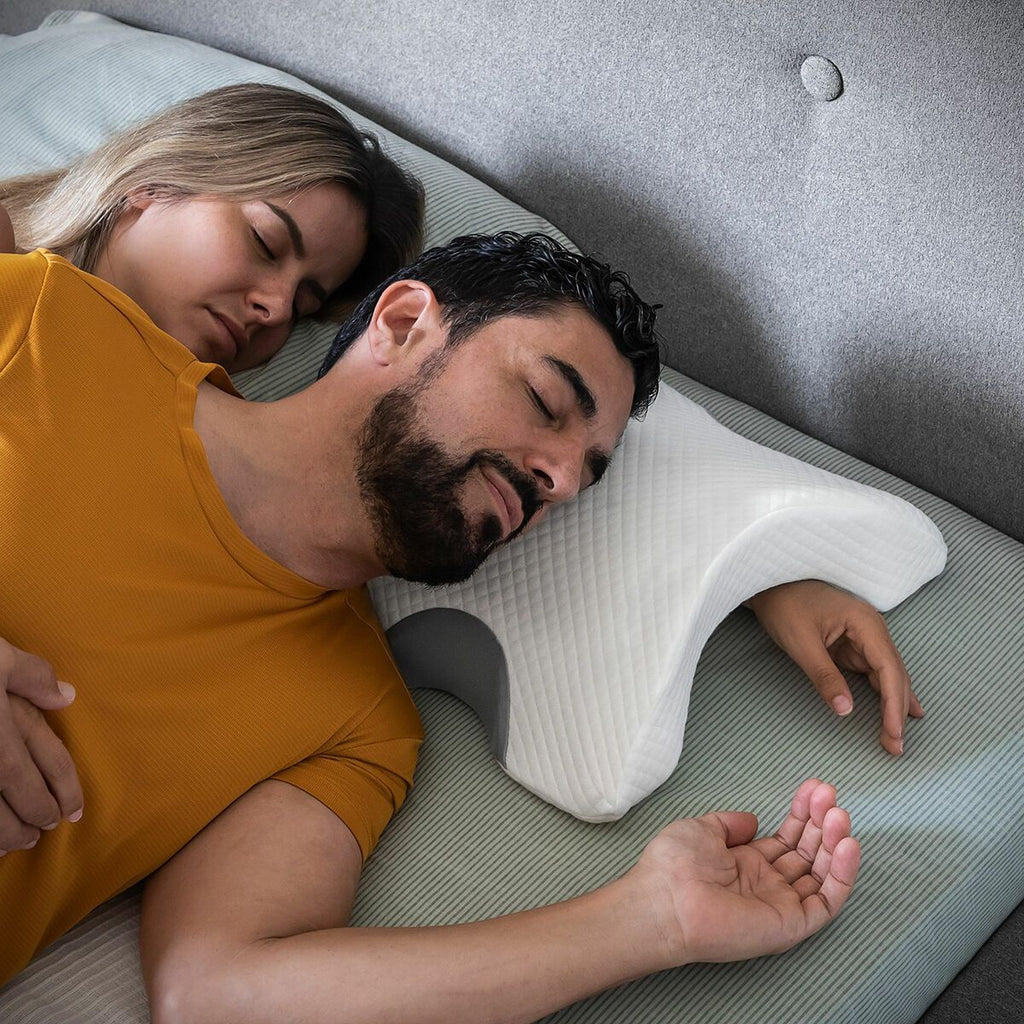 Oreiller à mémoire de forme ergonomique