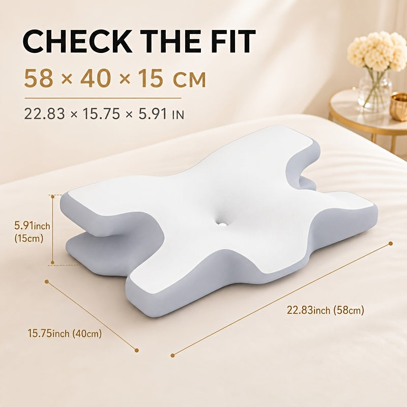 Oreiller à mémoire de forme, fermeté souple — image du produit