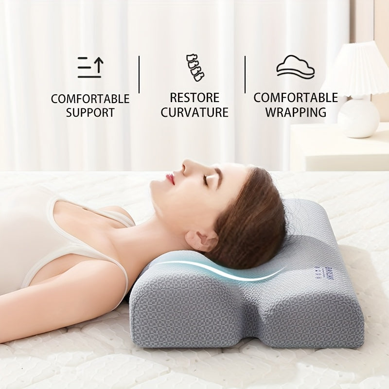 Oreiller ergonomique, fermeté medium — oreiller