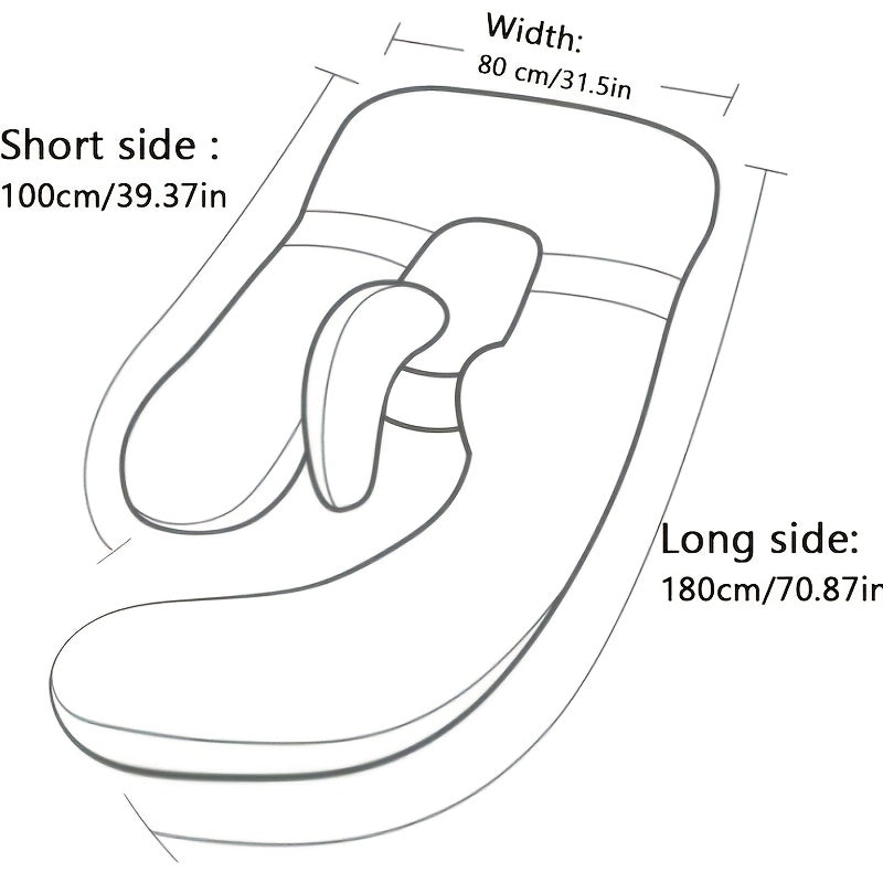 Traversin de grossesse ergonomique — photo du produit