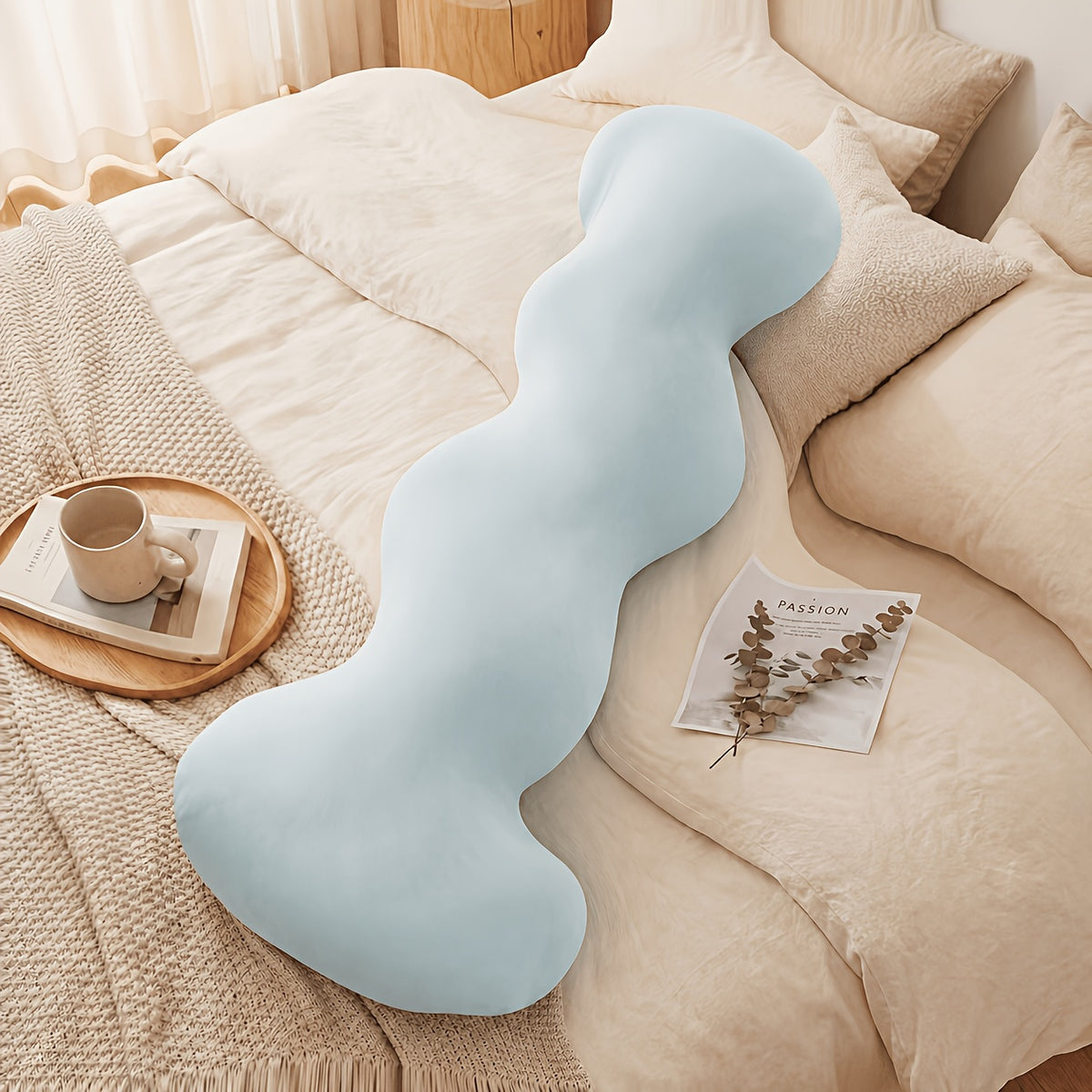 Traversin de corps 120 cm, 100 × 48 cm, 120 × 53 cm