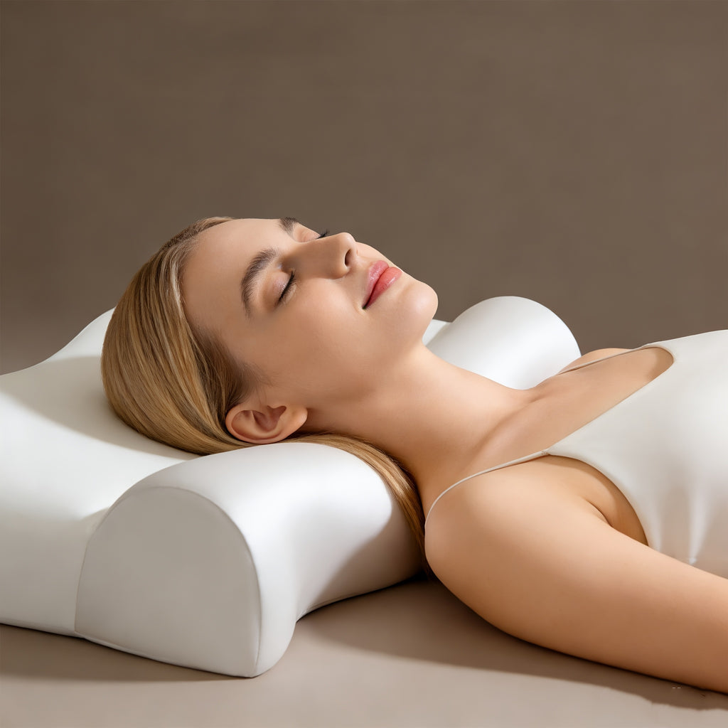 Oreiller cervical, 15 × 50 cm, présentation du produit