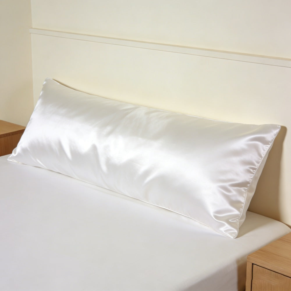 Taie d'oreiller en satin, 48 × 180 cm