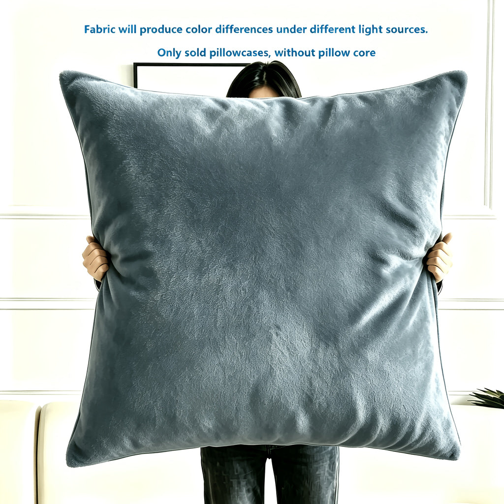 Taie d'oreiller, 60 × 60 cm, 6 coloris — taie d'oreiller